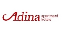 الشعار الخاص بسلسلة فنادق Adina Apartment Hotels