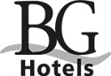 الشعار الخاص بسلسلة فنادق BG Hotels