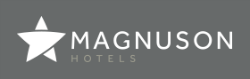 الشعار الخاص بسلسلة فنادق Magnuson Hotels