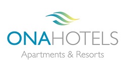 Logo sieci hotelowej Onahotels Apartments & Resorts