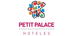 الشعار الخاص بسلسلة فنادق Petit Palace Hoteles