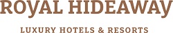 Logo cadena hotelera Royal Hideaway, Luxury Hotels & Resorts