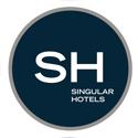 الشعار الخاص بسلسلة فنادق SH Hoteles