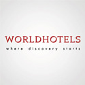 الشعار الخاص بسلسلة فنادق Worldhotels