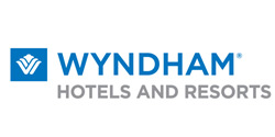 الشعار الخاص بسلسلة فنادق Wyndham Hotels & Resorts