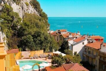 ホテル Hôtel La Pérouse Nice Baie Des Anges   Recently Fully Renovated