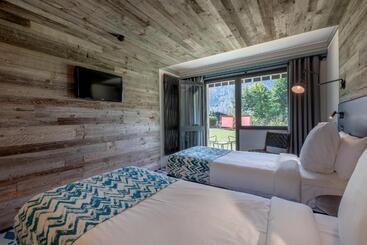 هتل Chalet Hôtel Le Prieuré & Spa