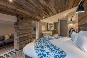 هتل Chalet Hôtel Le Prieuré & Spa