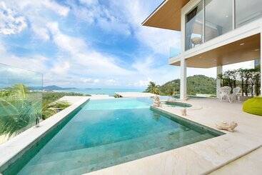 آپارتمانهای توریستها Villa Iroxa With Panoramic Sea View