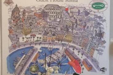 تختخواب و صبحانه Guest House Roma