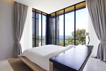 آپارتمانهای توریستها Luxury Sea And Sunset View 4br 4ba Pool Villa