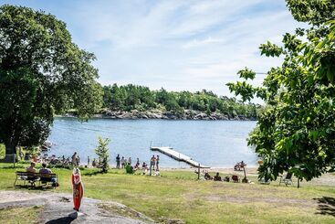 هتل Kolleviks Camping Och Stugby