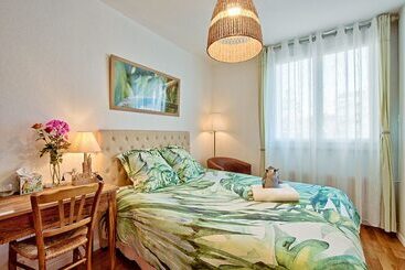 پانسیون Naturalbnb Chambres D Hôtes Au Calme Avec Clim Parking Gratuit Et Sécurisé Garage Vélos Et Mot