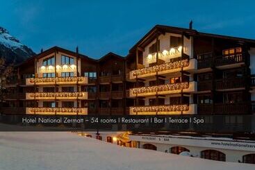 هتل National Zermatt   Matterhorn Views, Sunnegga Gateway & Spa
