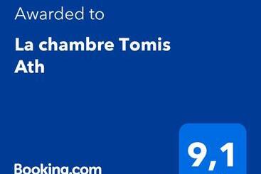 تختخواب و صبحانه La Chambre Tomis Ath