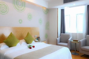 هتل Greentree Inn Anhui Fuyang Yingshang Yingyang Road Suzhou Manor Business