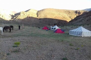 هتل Caravane Cimes Et Dunes Campsite
