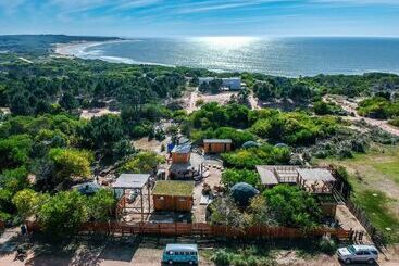 تختخواب و صبحانه Complejo Playa Grande Punta Del Diablo