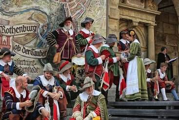 هتل Rappen Rothenburg Ob Der Tauber