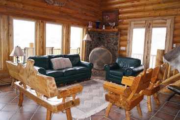 بيت ريفى Red Rock Ranch Cabin