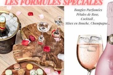 Appart Hotel Glam88 Suites Avec Spa Et Sauna Privatif