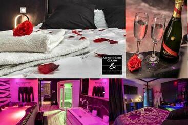 Appart Hotel Glam88 Suites Avec Spa Et Sauna Privatif