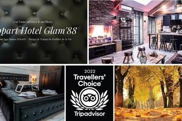 Appart Hotel Glam88 Suites Avec Spa Et Sauna Privatif