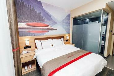 Thank Inn Chain Hotel Shijiazhuang Zhengding County Government Longxing Temple