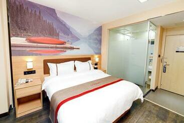 Thank Inn Chain Hotel Shijiazhuang Zhengding County Government Longxing Temple