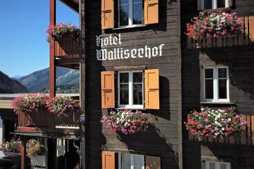 酒店 Walliserhof Leukerbad Therme