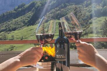 酒店 Walliserhof Leukerbad Therme