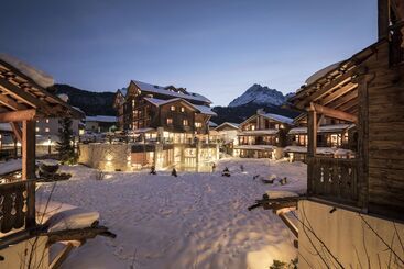酒店 Post Alpina   Family Mountain Chalets