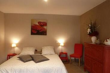 تختخواب و صبحانه Chambres D Hôtes Les Coquelicots