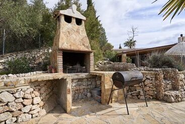 هتل Casa Rural Cómpeta Piscina Barbacoa Y Vista