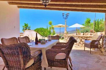 هتل Casa Rural Cómpeta Piscina Barbacoa Y Vista