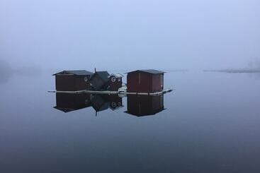 هتل Bureå Camping