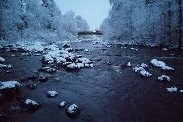 هتل Bureå Camping