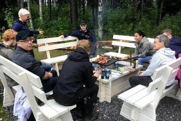 هتل Bureå Camping