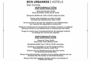 Bcn Urbaness Hotels Del Comte