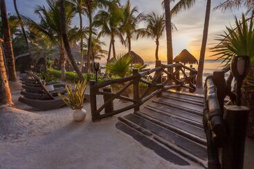 Beachfront Hotel La Palapa   Adults Only