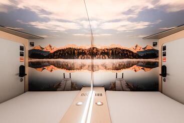 Capsule Hotel   Alpine Garden Zurich Airport