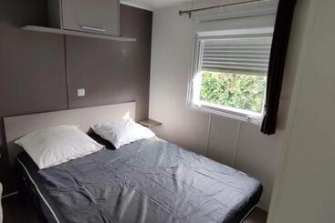 منتجع Sea Blue   Mobil Homes 10 Places Avec 4 Chambres Siblu Proche Océan Mh 735 Ou 828