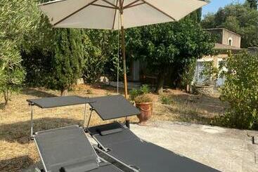 پانسیون Chambre Indépendante Avec Terrasse Privée Et Piscine