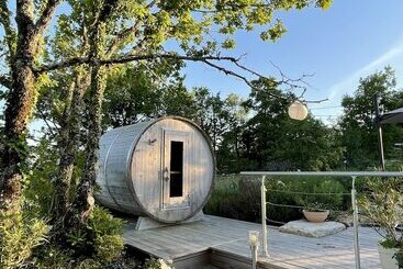 پانسیون Maison D Hôtes De Charme Le Clos De La Fontaine Piscine & Spa