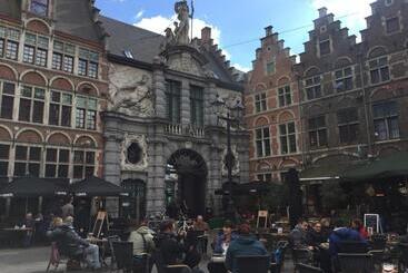 تختخواب و صبحانه Burgstraat 17 Apartment In Exclusive Patrician House In Medieval Ghent