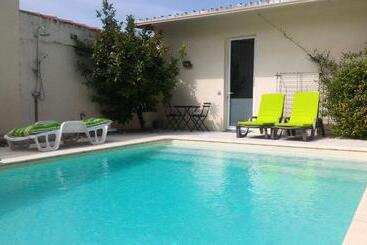 تختخواب و صبحانه Chambre Direct Piscine