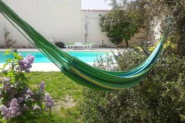 تختخواب و صبحانه Chambre Direct Piscine