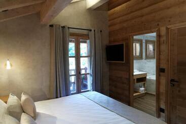 تختخواب و صبحانه Chalet Jardin D Angèle Chambres D Hôtes