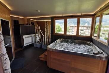 تختخواب و صبحانه Chalet Jardin D Angèle Chambres D Hôtes