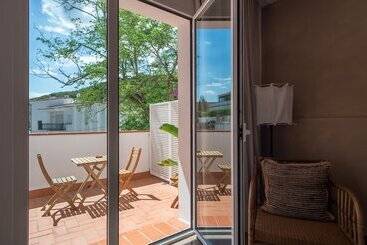 פנסיון Hostal Es Niu De Tamariu